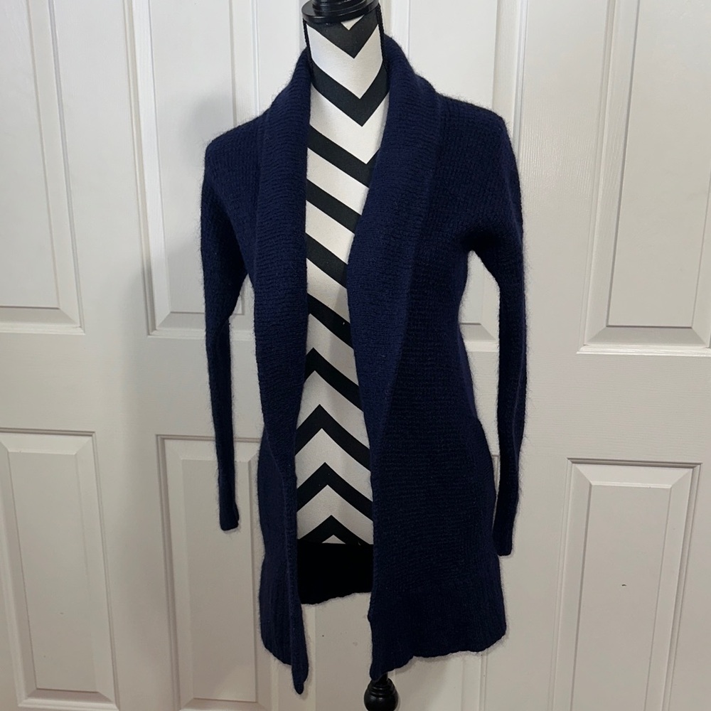 Boden Deep Blue Women's Open Front Cardigan